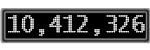 The GaugeControl contains 1 gauge with values: (10,411,933).