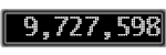 The GaugeControl contains 1 gauge with values: (9,727,102).