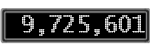 The GaugeControl contains 1 gauge with values: (9,725,433).