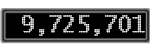The GaugeControl contains 1 gauge with values: (9,725,433).