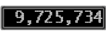 The GaugeControl contains 1 gauge with values: (9,725,433).