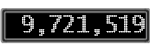 The GaugeControl contains 1 gauge with values: (9,721,520).