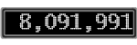 The GaugeControl contains 1 gauge with values: (8,091,367).