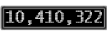 The GaugeControl contains 1 gauge with values: (10,408,266).