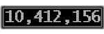 The GaugeControl contains 1 gauge with values: (10,408,126).
