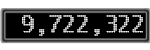 The GaugeControl contains 1 gauge with values: (9,721,994).
