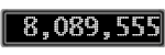 The GaugeControl contains 1 gauge with values: (8,087,845).
