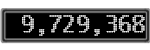 The GaugeControl contains 1 gauge with values: (9,722,083).