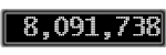 The GaugeControl contains 1 gauge with values: (8,087,587).