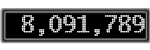 The GaugeControl contains 1 gauge with values: (8,087,725).