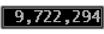 The GaugeControl contains 1 gauge with values: (9,721,996).