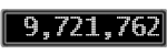 The GaugeControl contains 1 gauge with values: (9,721,529).