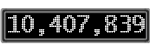 The GaugeControl contains 1 gauge with values: (10,407,590).