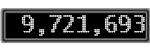 The GaugeControl contains 1 gauge with values: (9,721,529).