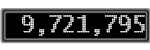 The GaugeControl contains 1 gauge with values: (9,721,529).