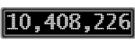 The GaugeControl contains 1 gauge with values: (10,408,039).