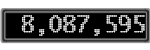 The GaugeControl contains 1 gauge with values: (8,087,606).