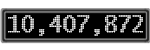 The GaugeControl contains 1 gauge with values: (10,407,589).