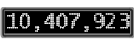 The GaugeControl contains 1 gauge with values: (10,407,587).