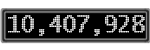 The GaugeControl contains 1 gauge with values: (10,407,587).
