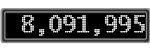 The GaugeControl contains 1 gauge with values: (8,091,789).