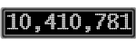 The GaugeControl contains 1 gauge with values: (10,410,477).