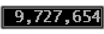 The GaugeControl contains 1 gauge with values: (9,725,511).