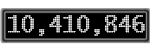 The GaugeControl contains 1 gauge with values: (10,410,534).