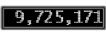 The GaugeControl contains 1 gauge with values: (9,724,883).