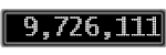 The GaugeControl contains 1 gauge with values: (9,725,435).