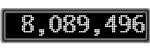 The GaugeControl contains 1 gauge with values: (8,089,438).