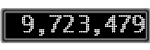The GaugeControl contains 1 gauge with values: (9,723,453).