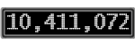 The GaugeControl contains 1 gauge with values: (10,410,540).