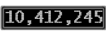 The GaugeControl contains 1 gauge with values: (10,412,194).
