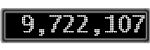 The GaugeControl contains 1 gauge with values: (9,721,990).