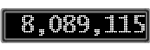 The GaugeControl contains 1 gauge with values: (8,088,737).