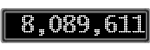 The GaugeControl contains 1 gauge with values: (8,089,440).