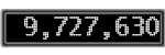 The GaugeControl contains 1 gauge with values: (9,727,085).