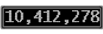 The GaugeControl contains 1 gauge with values: (10,411,938).