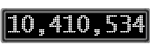 The GaugeControl contains 1 gauge with values: (10,410,313).