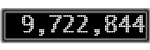 The GaugeControl contains 1 gauge with values: (9,722,315).
