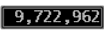The GaugeControl contains 1 gauge with values: (9,722,305).