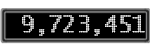 The GaugeControl contains 1 gauge with values: (9,723,255).