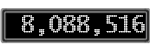 The GaugeControl contains 1 gauge with values: (8,088,333).
