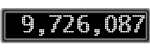 The GaugeControl contains 1 gauge with values: (9,725,917).