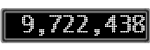 The GaugeControl contains 1 gauge with values: (9,722,317).