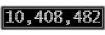 The GaugeControl contains 1 gauge with values: (10,408,290).