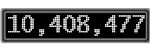 The GaugeControl contains 1 gauge with values: (10,408,288).