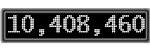 The GaugeControl contains 1 gauge with values: (10,408,291).