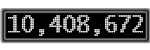 The GaugeControl contains 1 gauge with values: (10,408,237).